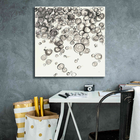 Image of 'Bubbles IV' by Chris Paschke, Giclee Canvas Wall Art,26 x 26