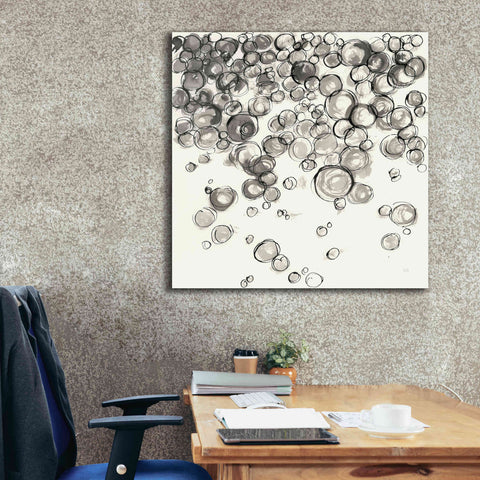 Image of 'Bubbles IV' by Chris Paschke, Giclee Canvas Wall Art,37 x 37