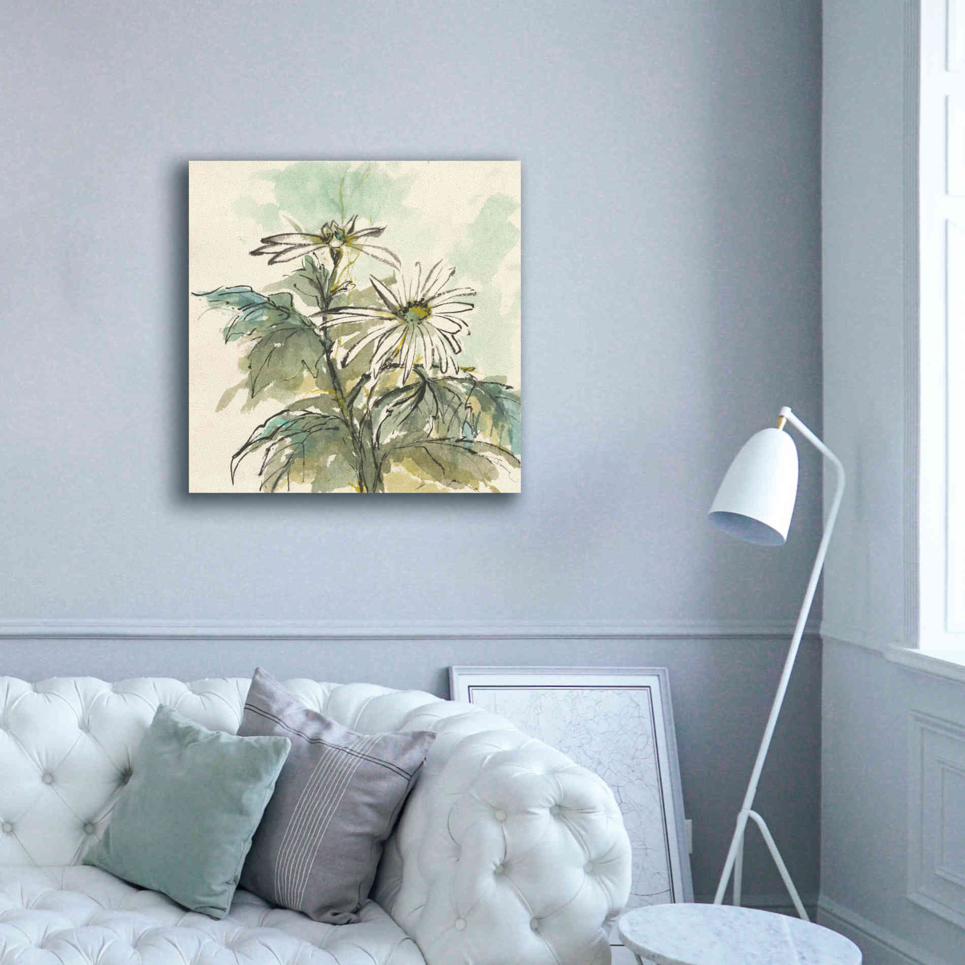 'Snowmum II' by Chris Paschke, Giclee Canvas Wall Art,37 x 37