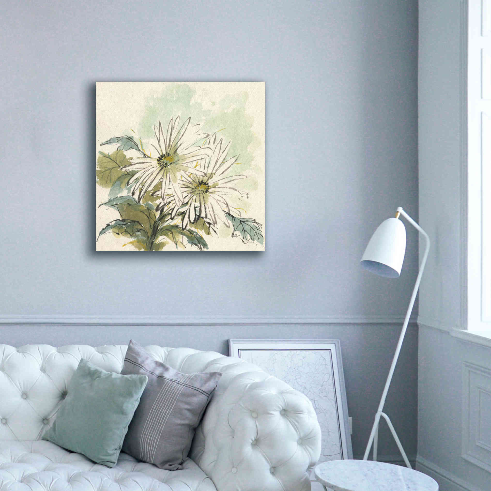 'Snowmum III' by Chris Paschke, Giclee Canvas Wall Art,37 x 37