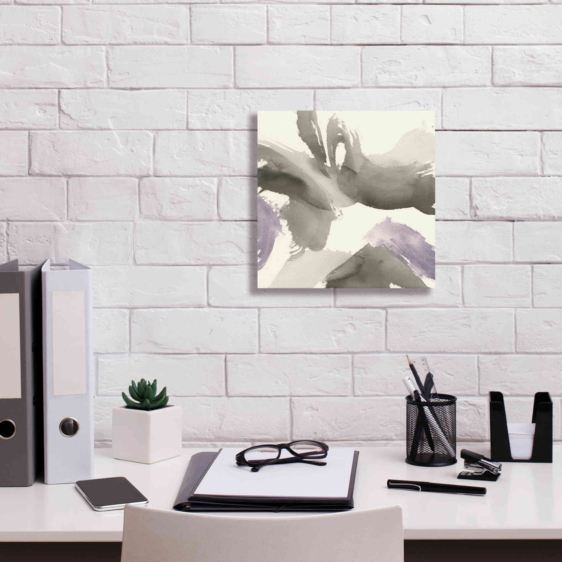 'Amethyst Gesture I' by Chris Paschke, Giclee Canvas Wall Art,12 x 12