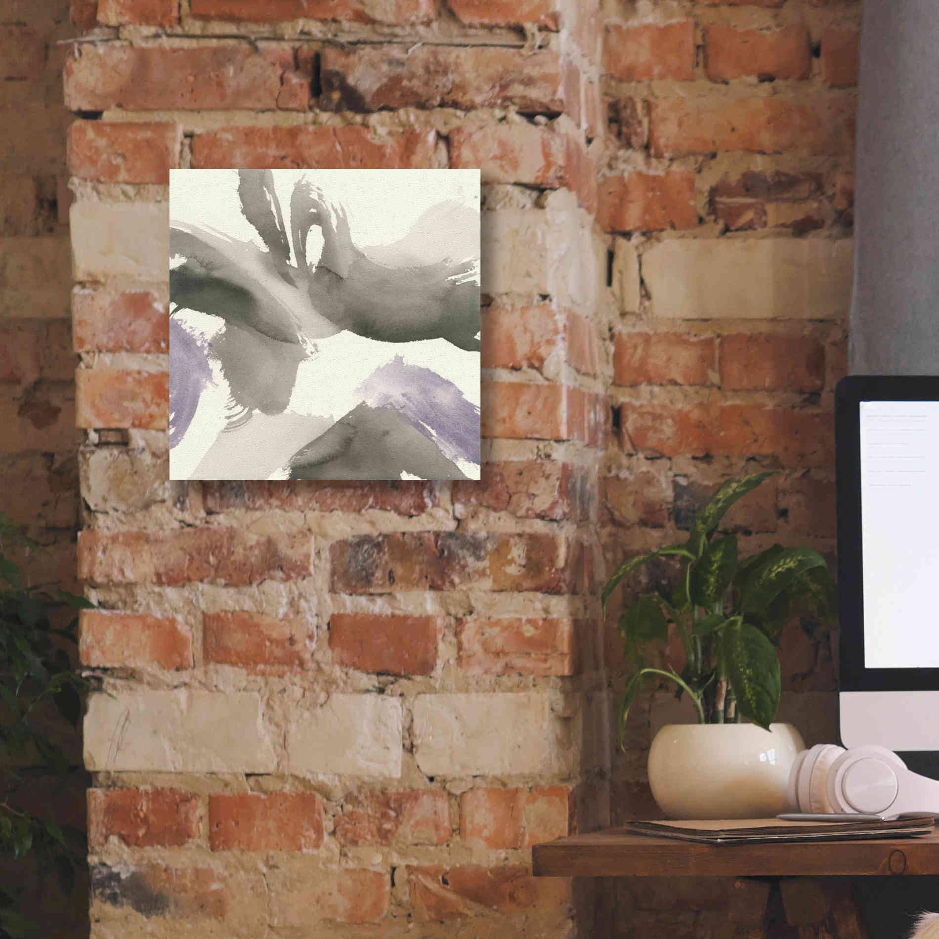 'Amethyst Gesture I' by Chris Paschke, Giclee Canvas Wall Art,12 x 12