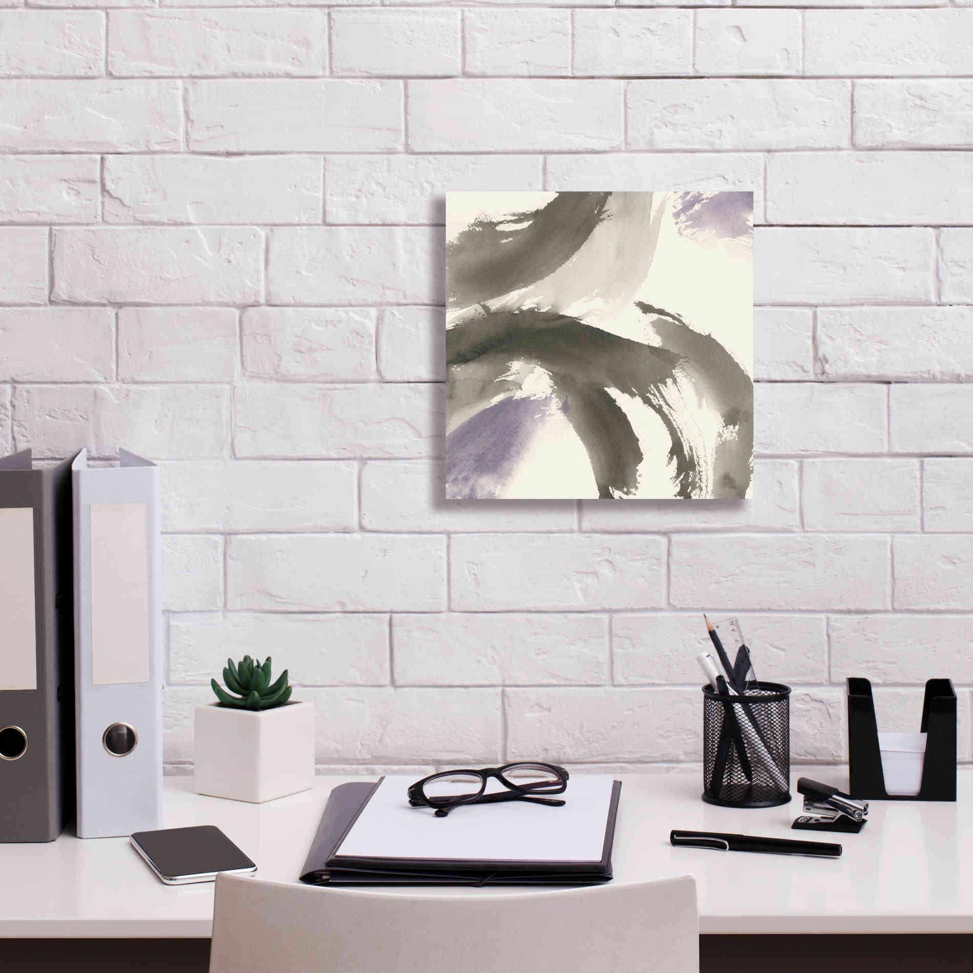 'Amethyst Gesture II' by Chris Paschke, Giclee Canvas Wall Art,12 x 12