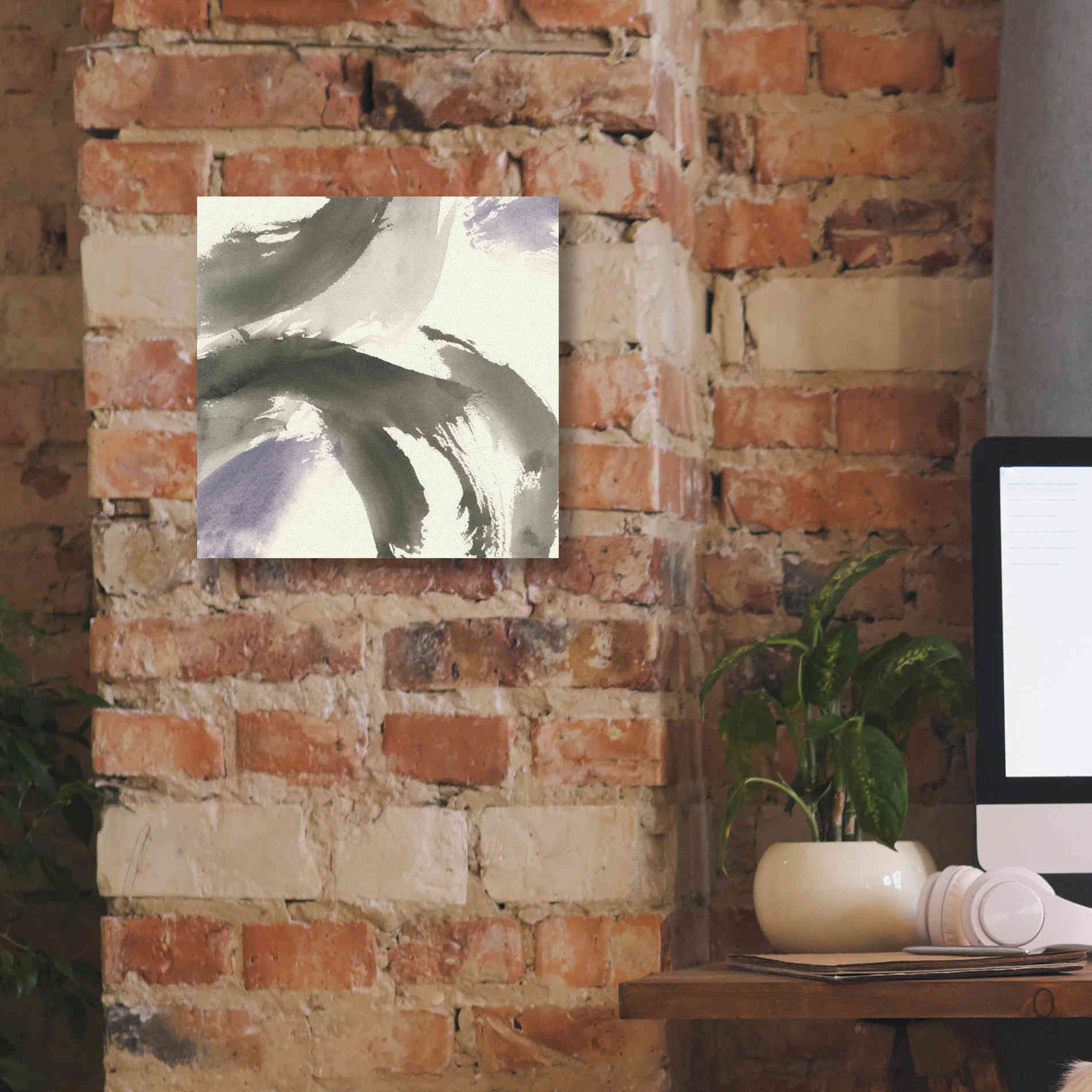 'Amethyst Gesture II' by Chris Paschke, Giclee Canvas Wall Art,12 x 12