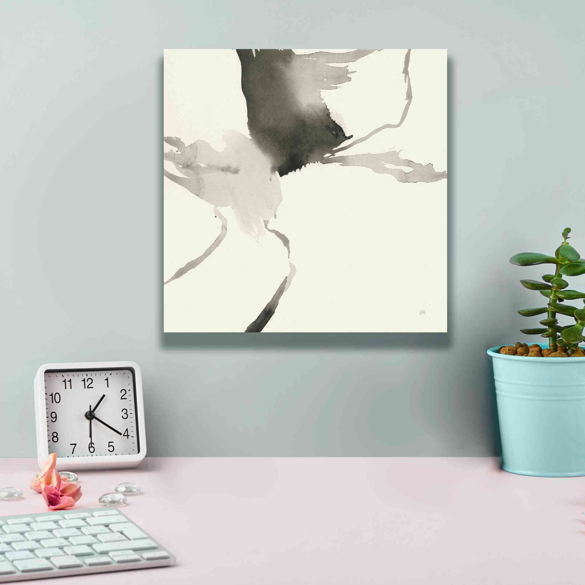 'Gesture II' by Chris Paschke, Giclee Canvas Wall Art,12 x 12