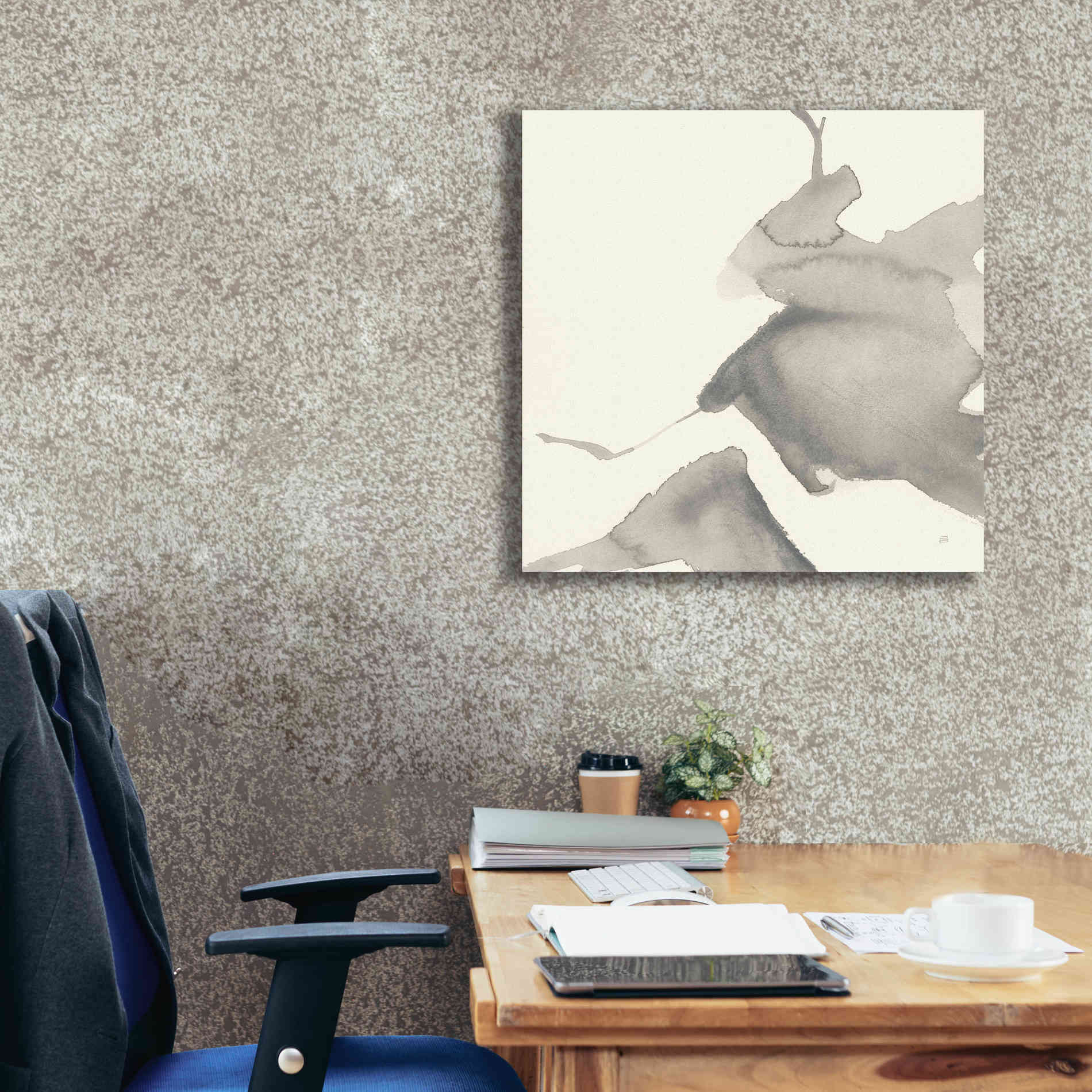 'Gesture III' by Chris Paschke, Giclee Canvas Wall Art,26 x 26