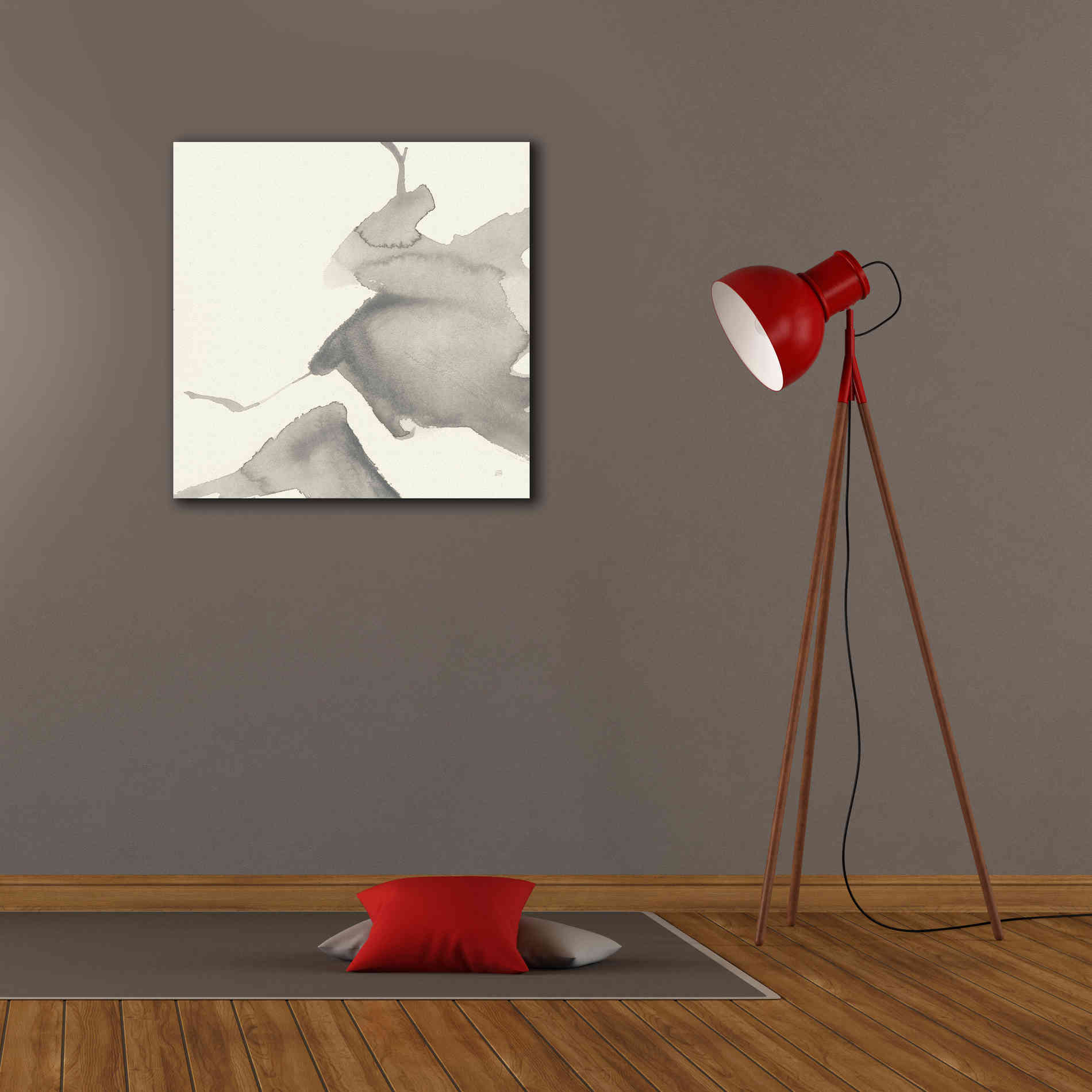 'Gesture III' by Chris Paschke, Giclee Canvas Wall Art,26 x 26