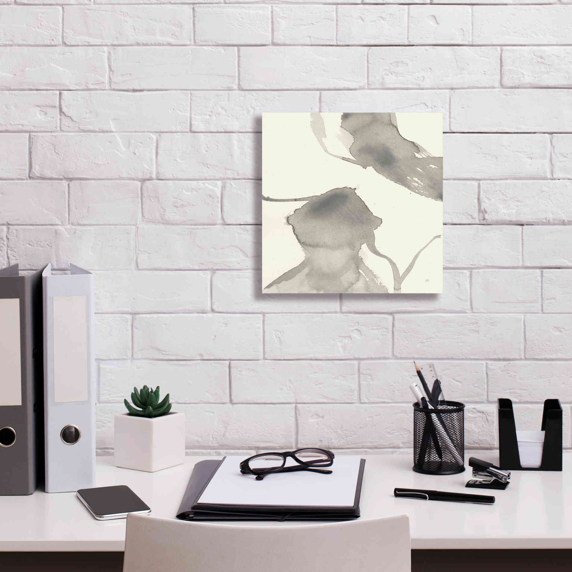 'Gesture IV' by Chris Paschke, Giclee Canvas Wall Art,12 x 12