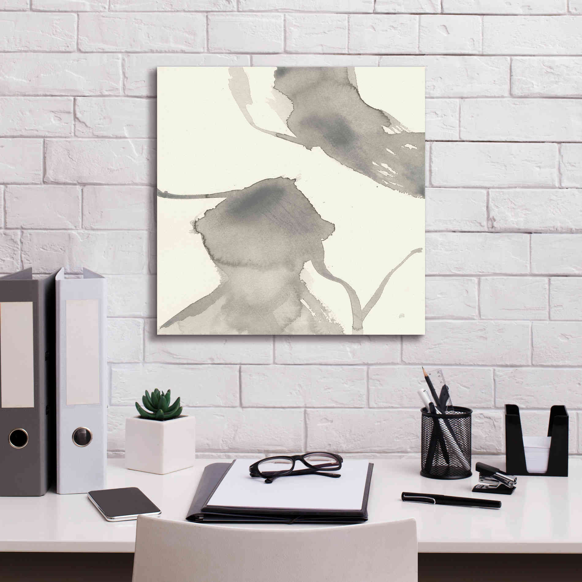 'Gesture IV' by Chris Paschke, Giclee Canvas Wall Art,18 x 18