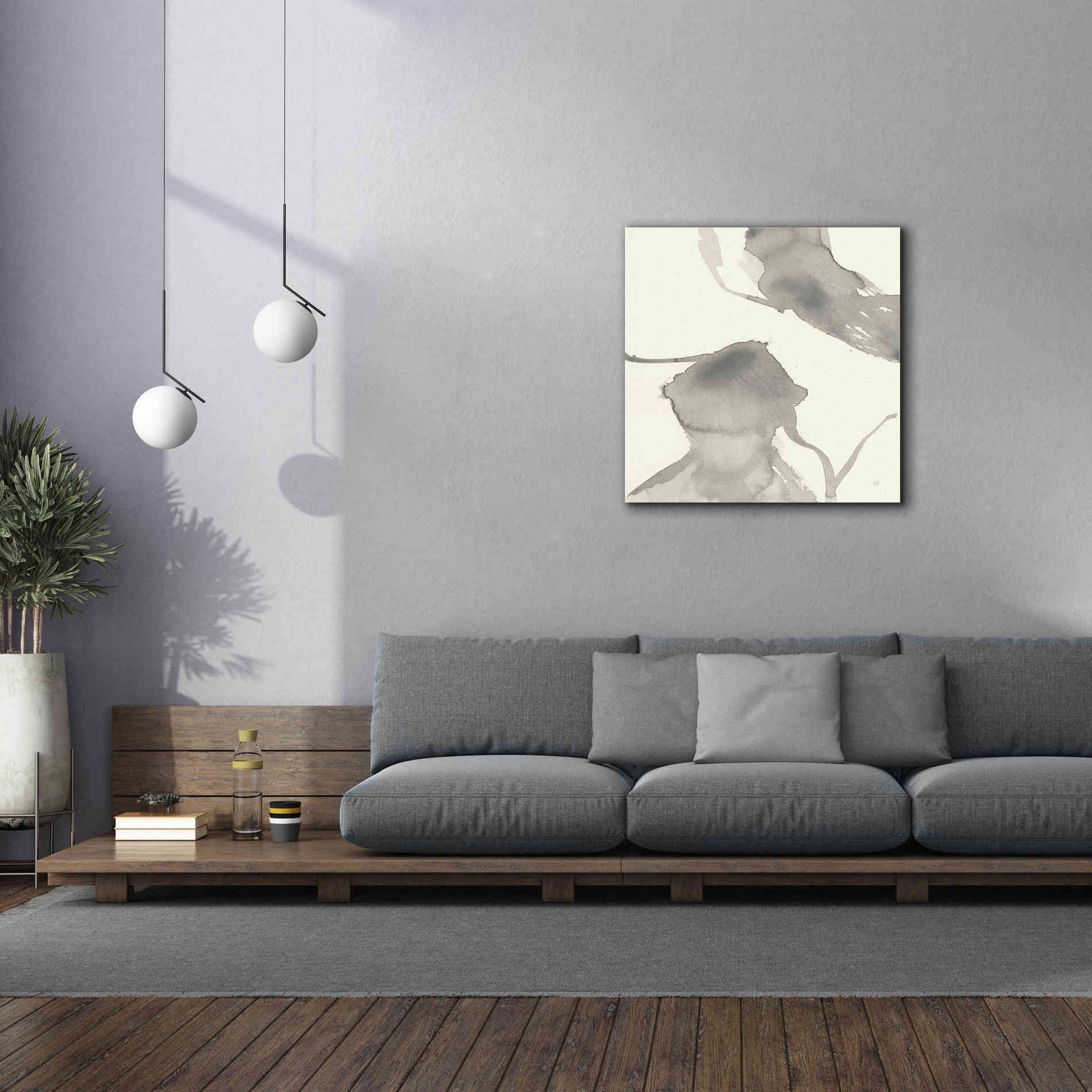 'Gesture IV' by Chris Paschke, Giclee Canvas Wall Art,37 x 37