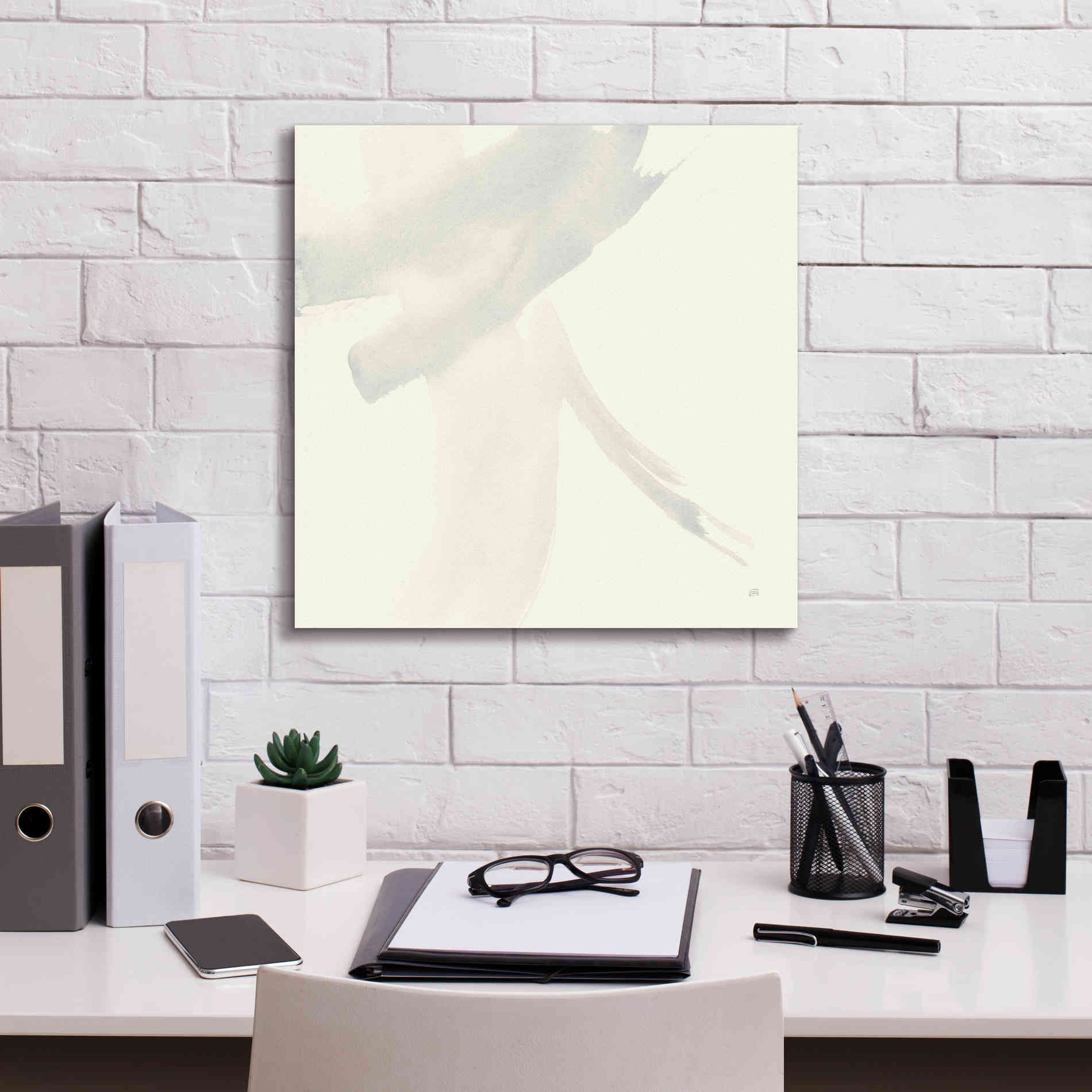 'Zen II' by Chris Paschke, Giclee Canvas Wall Art,18 x 18