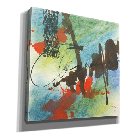 Image of 'Graffiti Blue I' by Chris Paschke, Giclee Canvas Wall Art