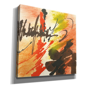 'Graffiti Orange II' by Chris Paschke, Giclee Canvas Wall Art