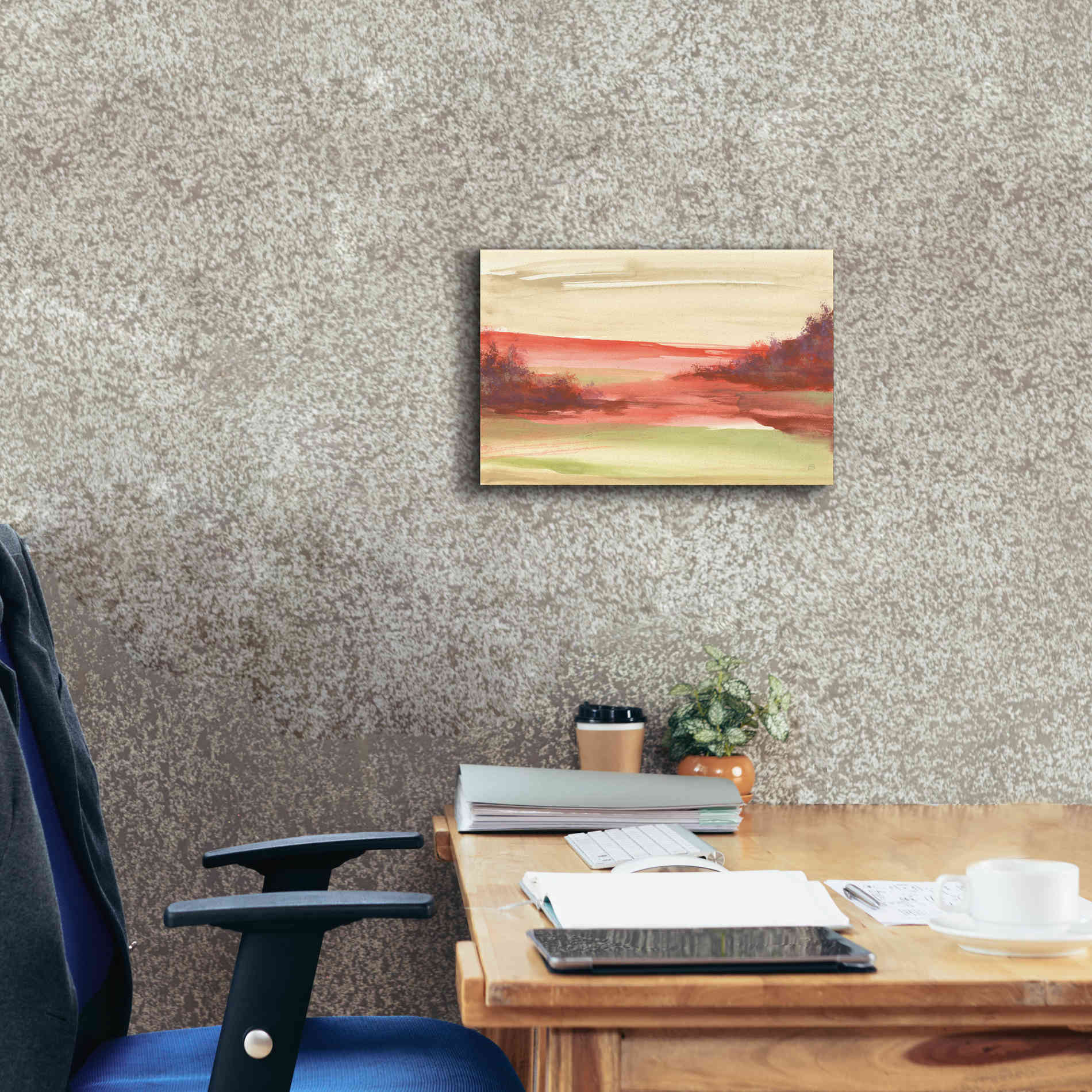 'Red Rock IV' by Chris Paschke, Giclee Canvas Wall Art,18 x 12