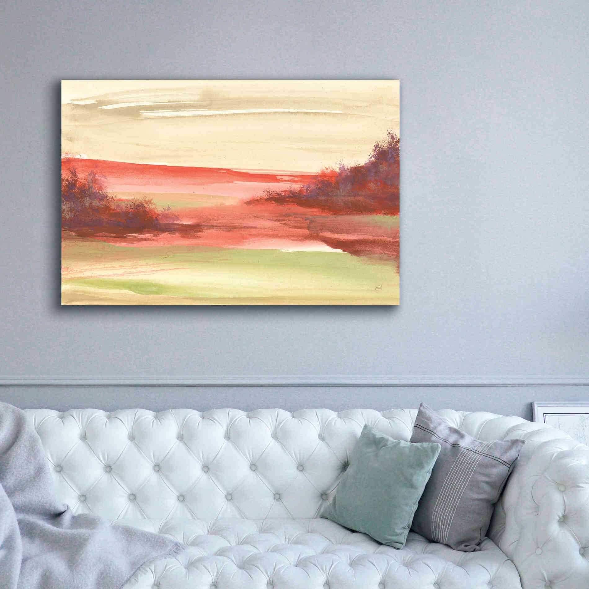 'Red Rock IV' by Chris Paschke, Giclee Canvas Wall Art,60 x 40