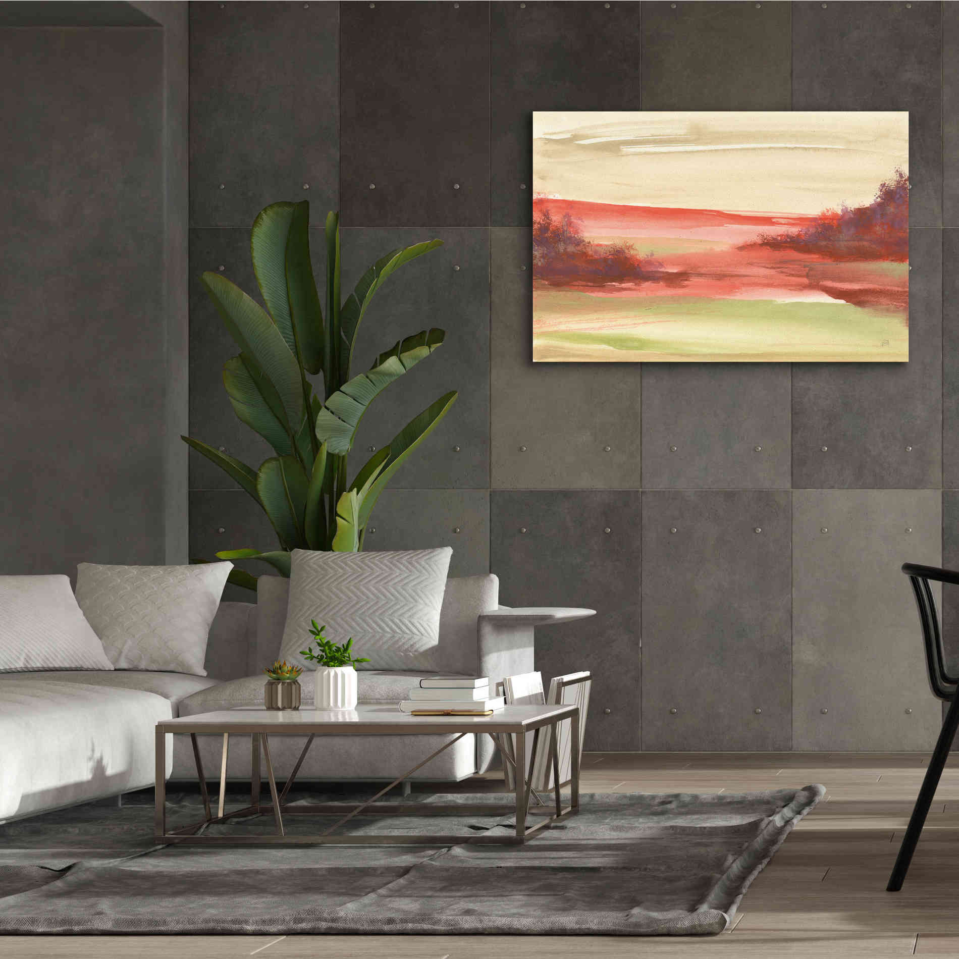 'Red Rock IV' by Chris Paschke, Giclee Canvas Wall Art,60 x 40