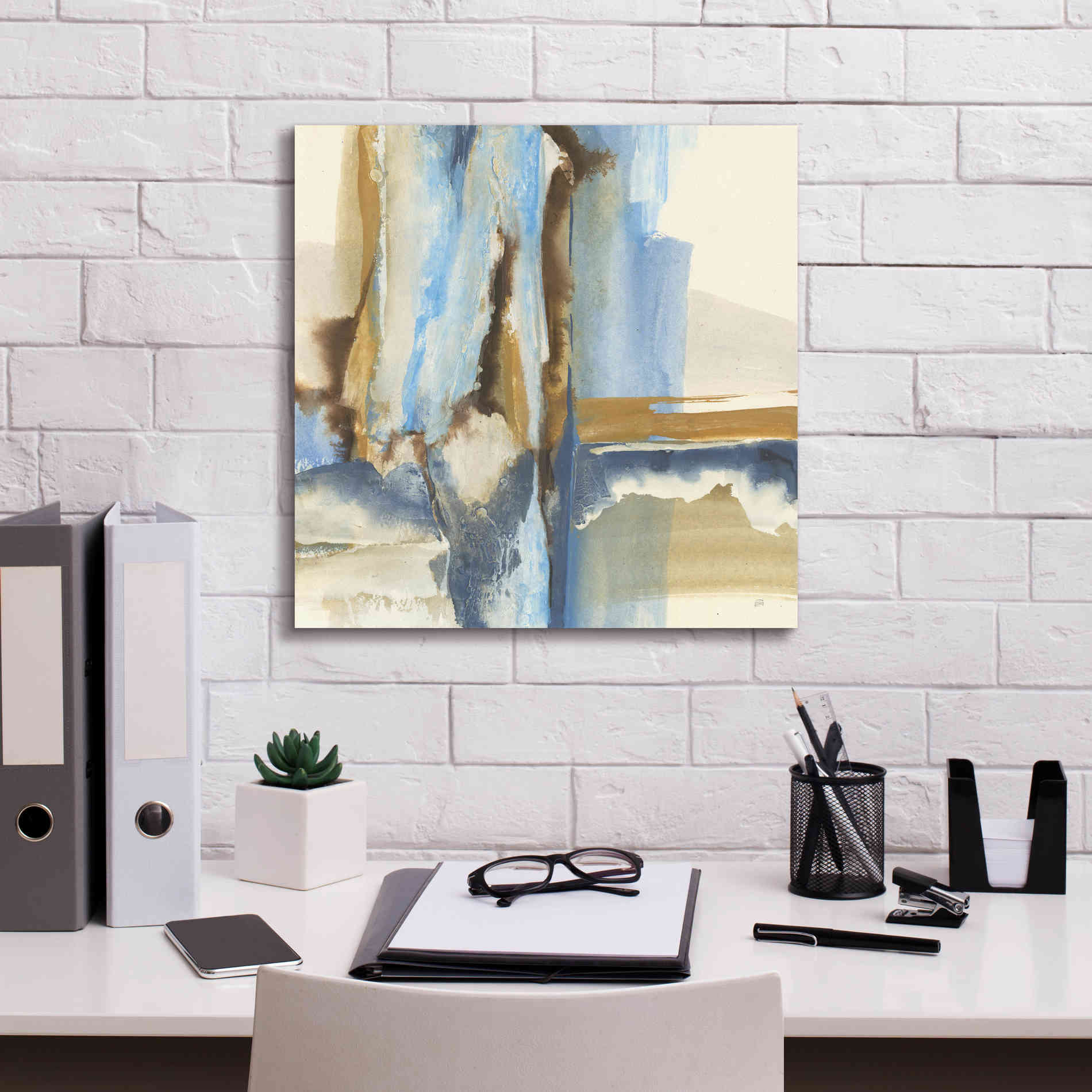 'RIVer Run II' by Chris Paschke, Giclee Canvas Wall Art,18 x 18