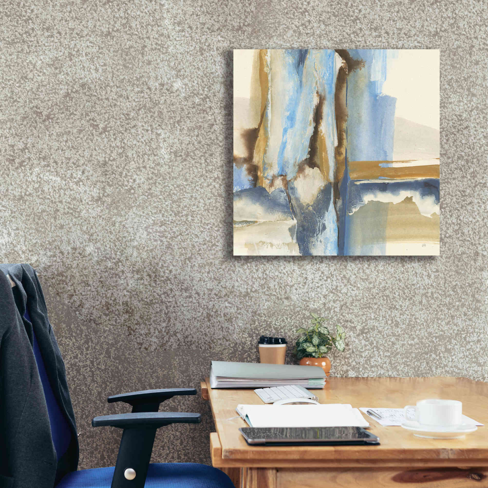 'RIVer Run II' by Chris Paschke, Giclee Canvas Wall Art,26 x 26