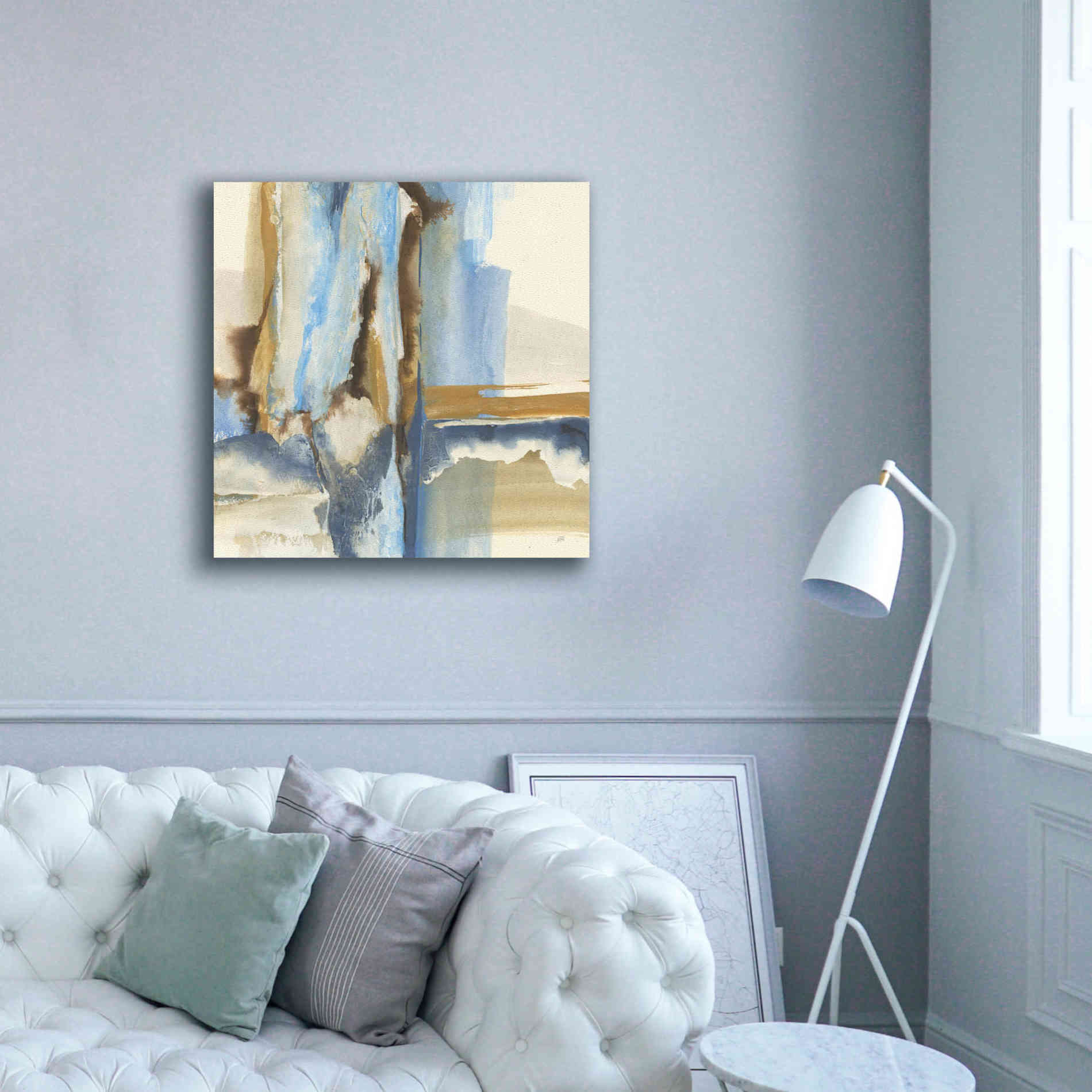 'RIVer Run II' by Chris Paschke, Giclee Canvas Wall Art,37 x 37