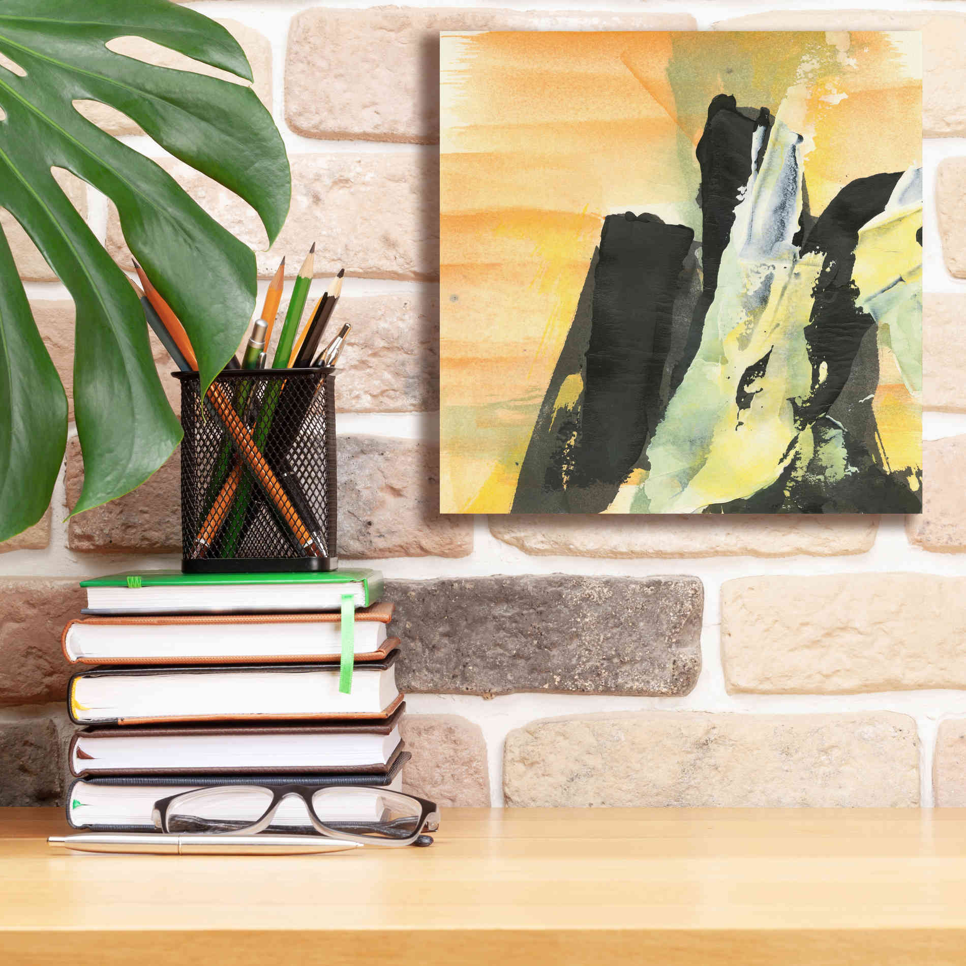 'Outcroppings I' by Chris Paschke, Giclee Canvas Wall Art,12 x 12