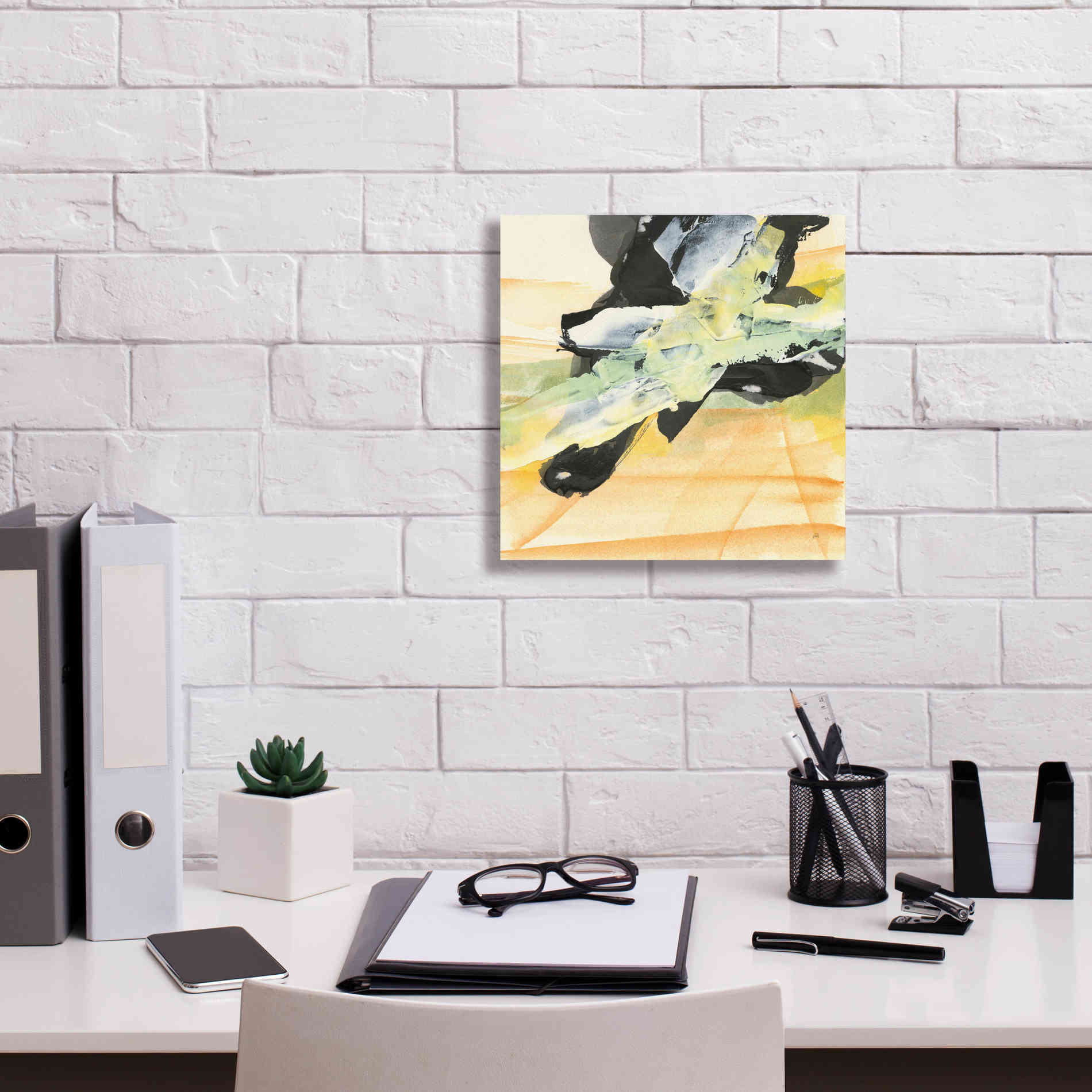 'Outcroppings II' by Chris Paschke, Giclee Canvas Wall Art,12 x 12