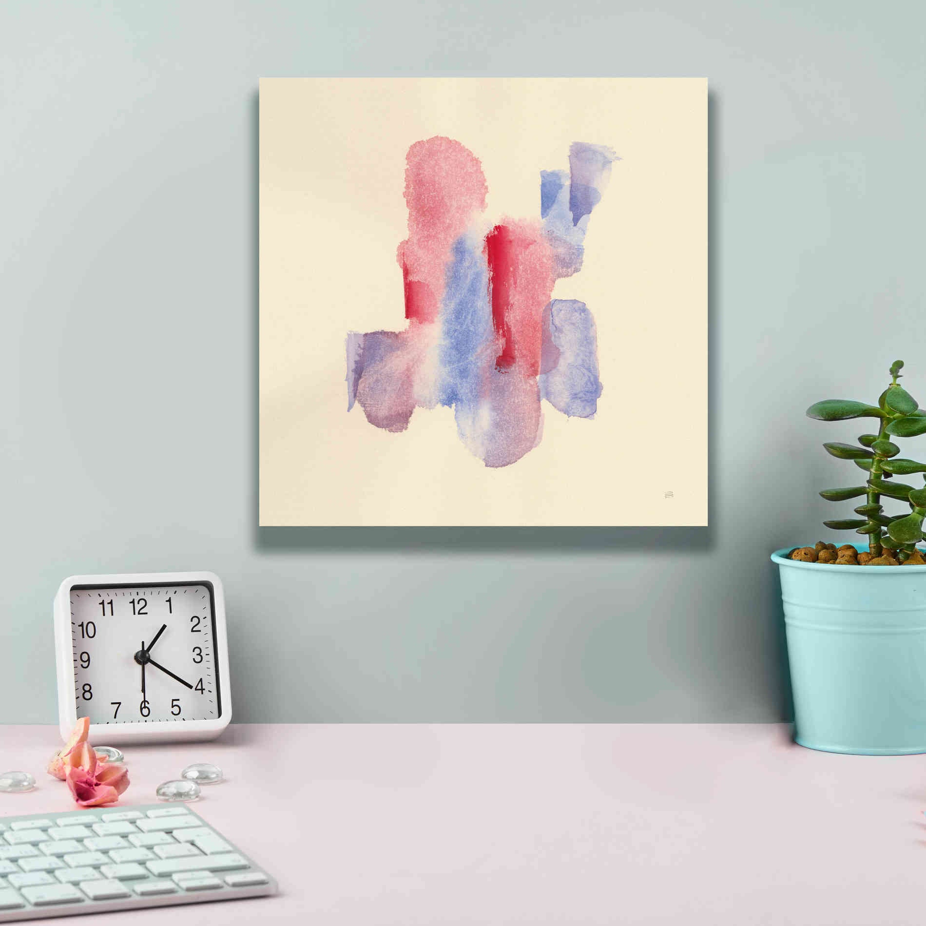 'Primary Secondary II' by Chris Paschke, Giclee Canvas Wall Art,12 x 12