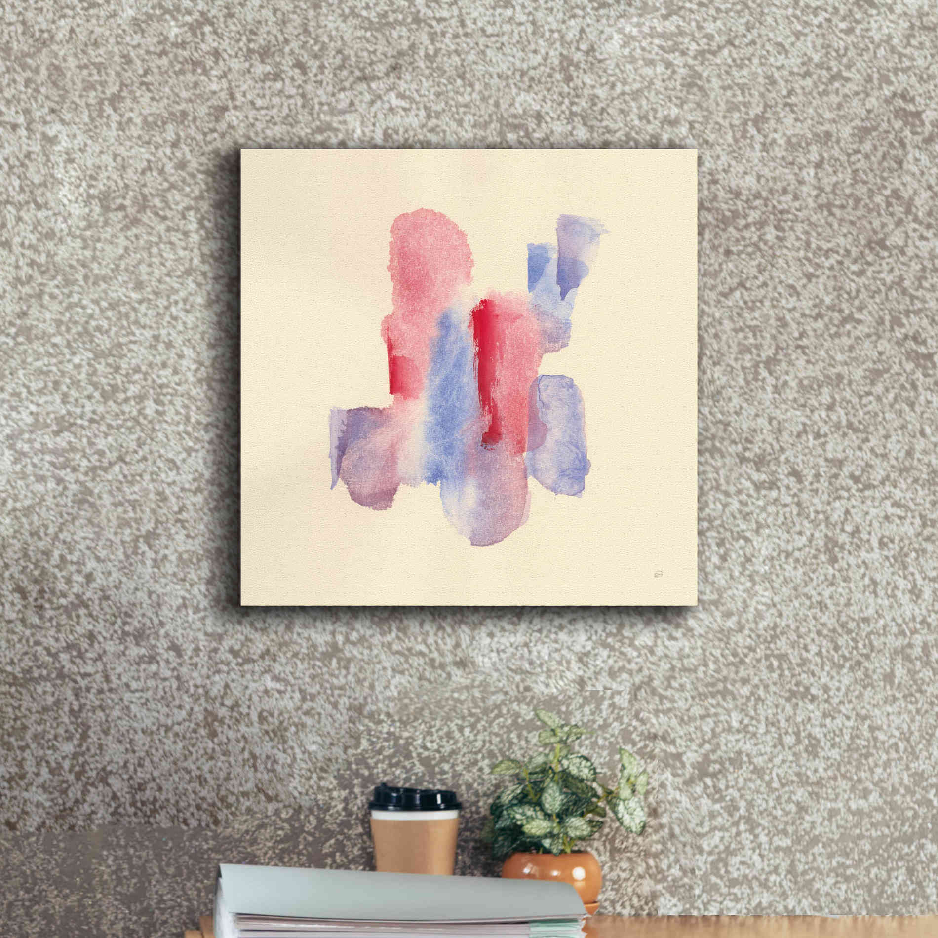 'Primary Secondary II' by Chris Paschke, Giclee Canvas Wall Art,18 x 18