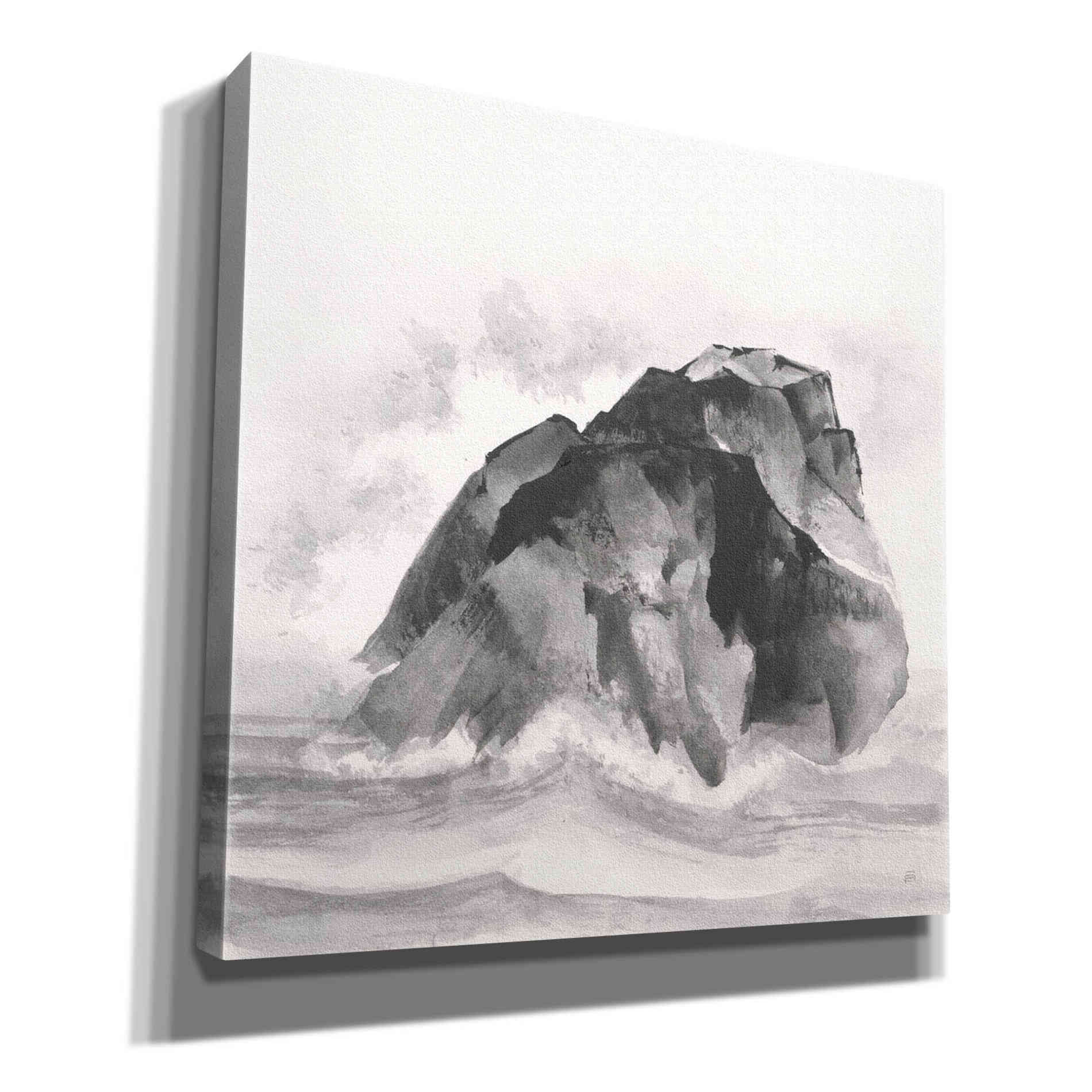 'Solitary Rock' by Chris Paschke, Giclee Canvas Wall Art