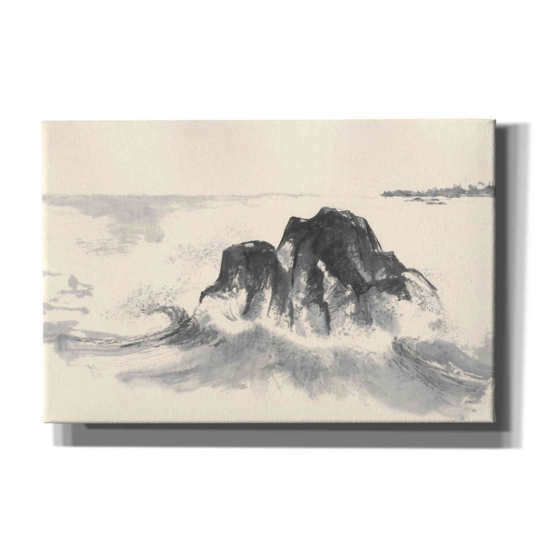 'Ocean Waves' by Chris Paschke, Giclee Canvas Wall Art