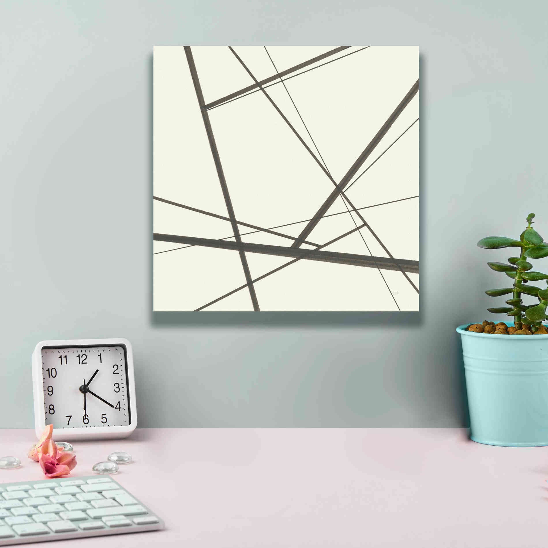 'Graphics III' by Chris Paschke, Giclee Canvas Wall Art,12 x 12