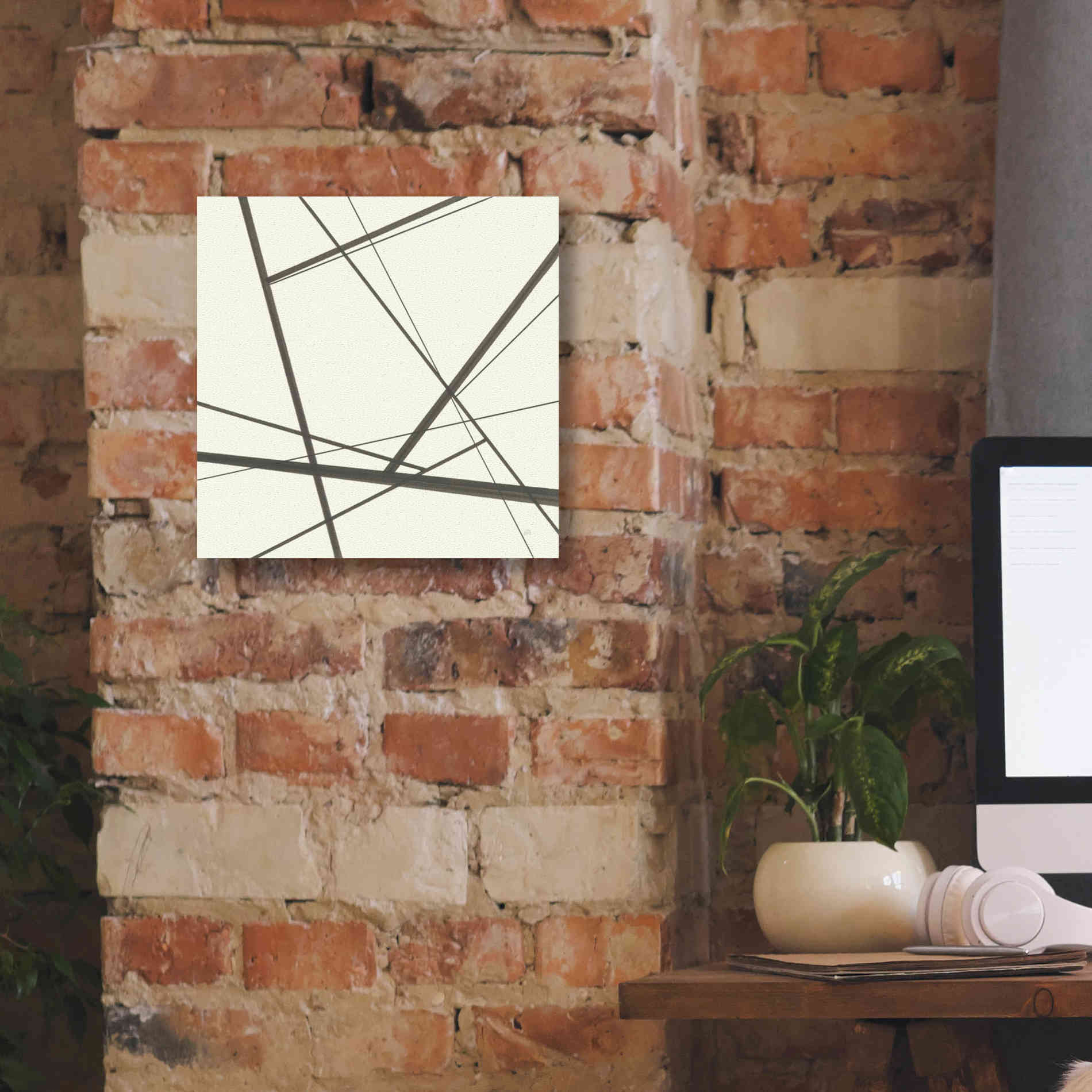 'Graphics III' by Chris Paschke, Giclee Canvas Wall Art,12 x 12