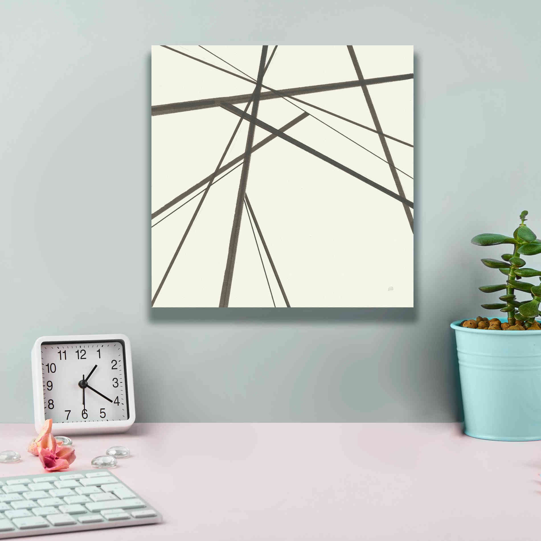 'Graphics IV' by Chris Paschke, Giclee Canvas Wall Art,12 x 12