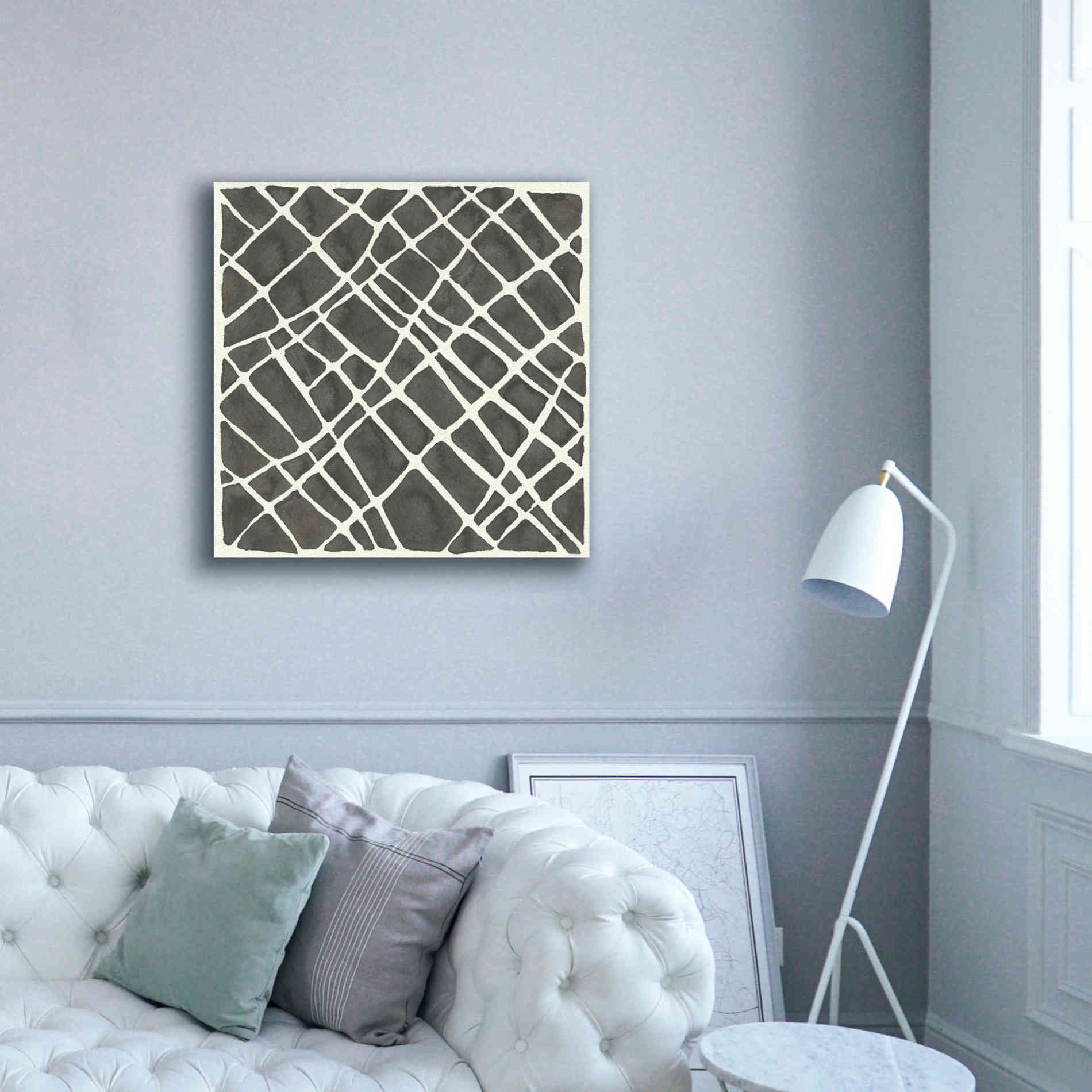 'Graphics VI' by Chris Paschke, Giclee Canvas Wall Art,37 x 37