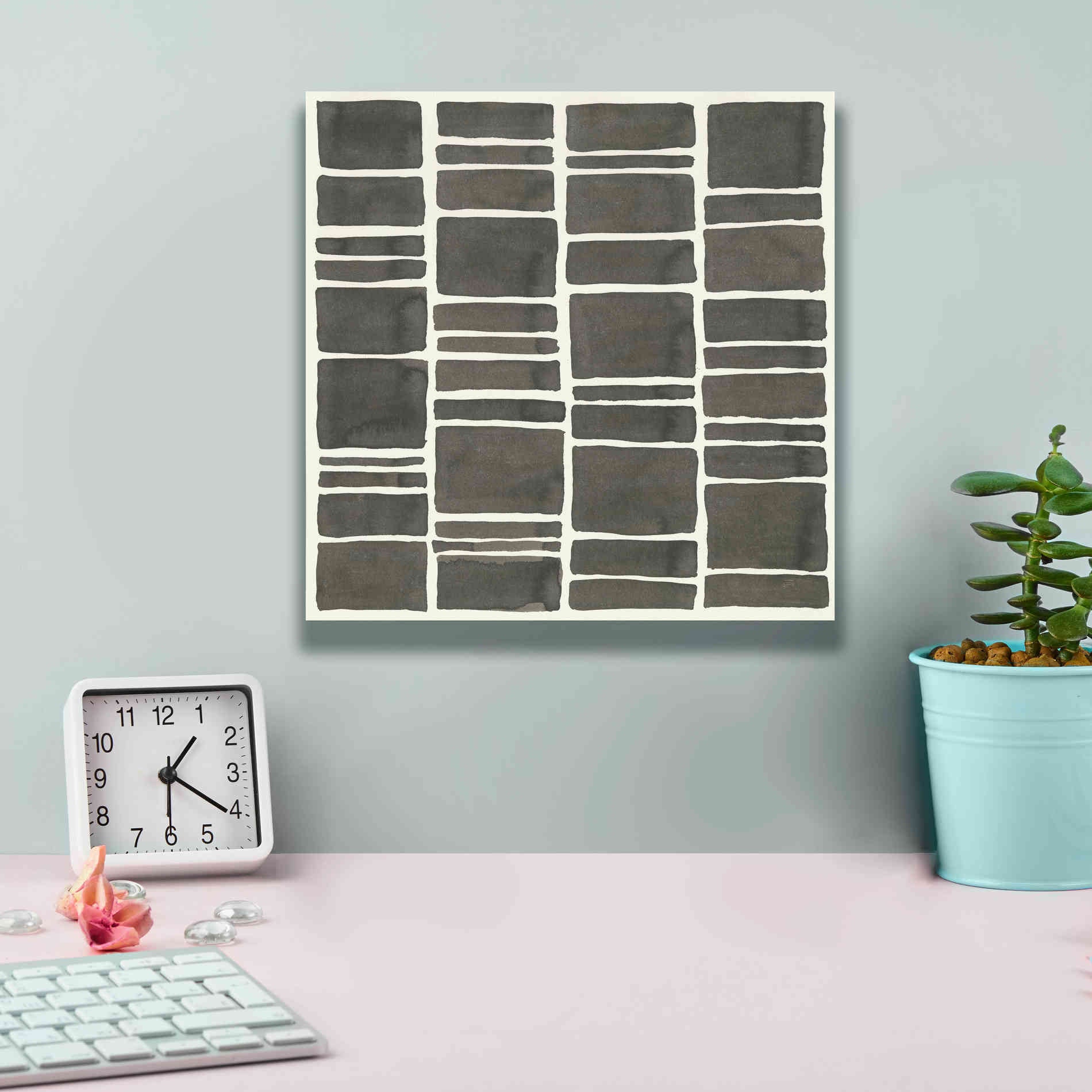 'Graphics VII' by Chris Paschke, Giclee Canvas Wall Art,12 x 12