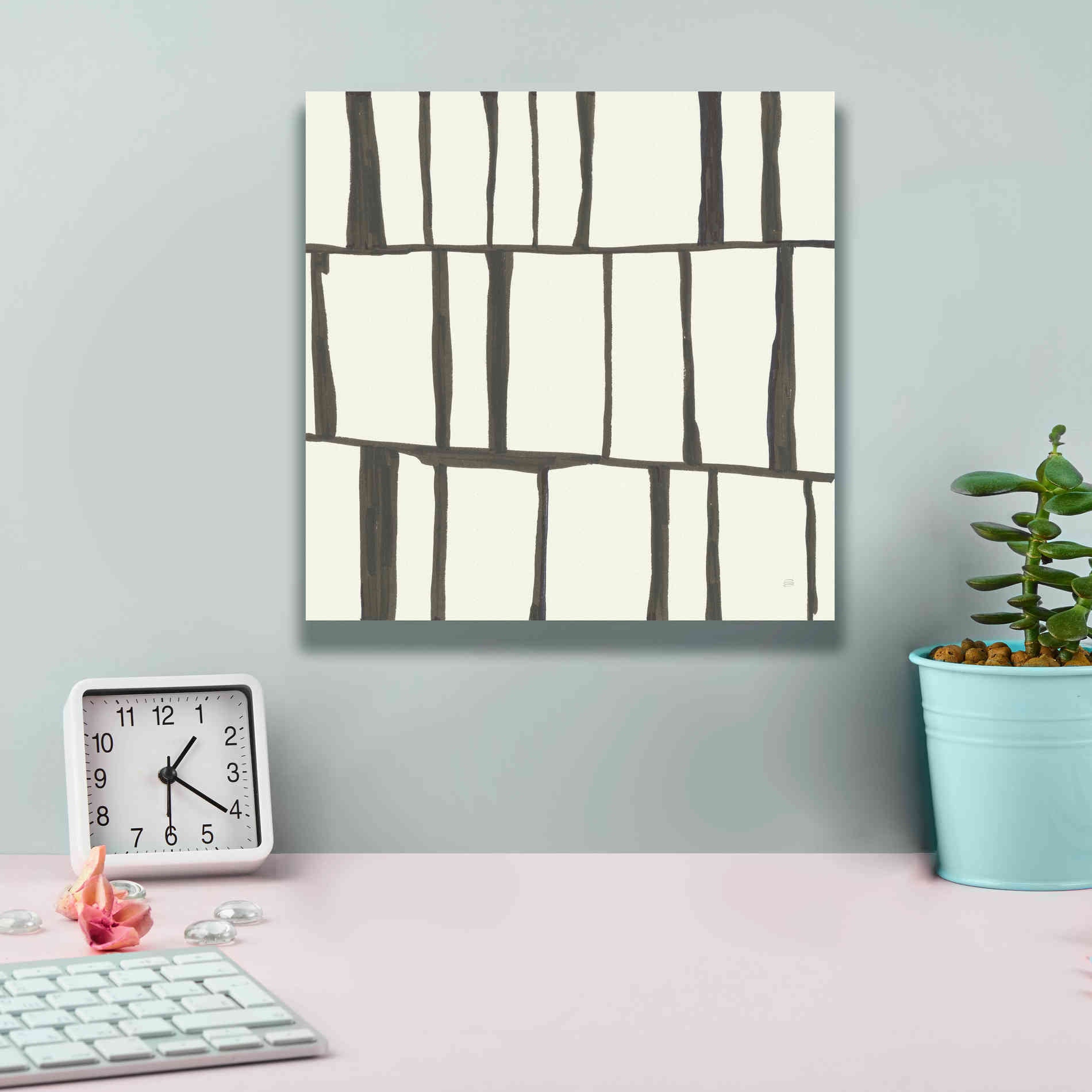 'Graphics X' by Chris Paschke, Giclee Canvas Wall Art,12 x 12