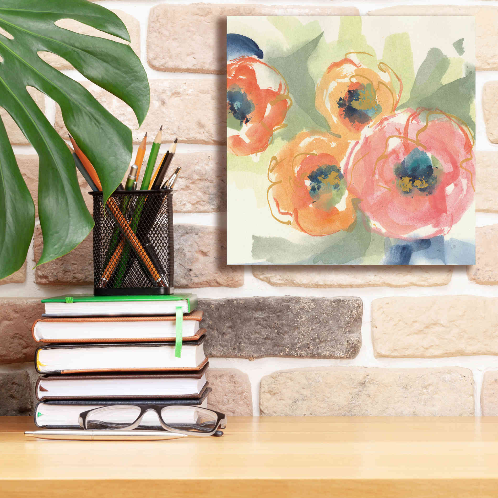 'Buttercup I' by Chris Paschke, Giclee Canvas Wall Art,12 x 12