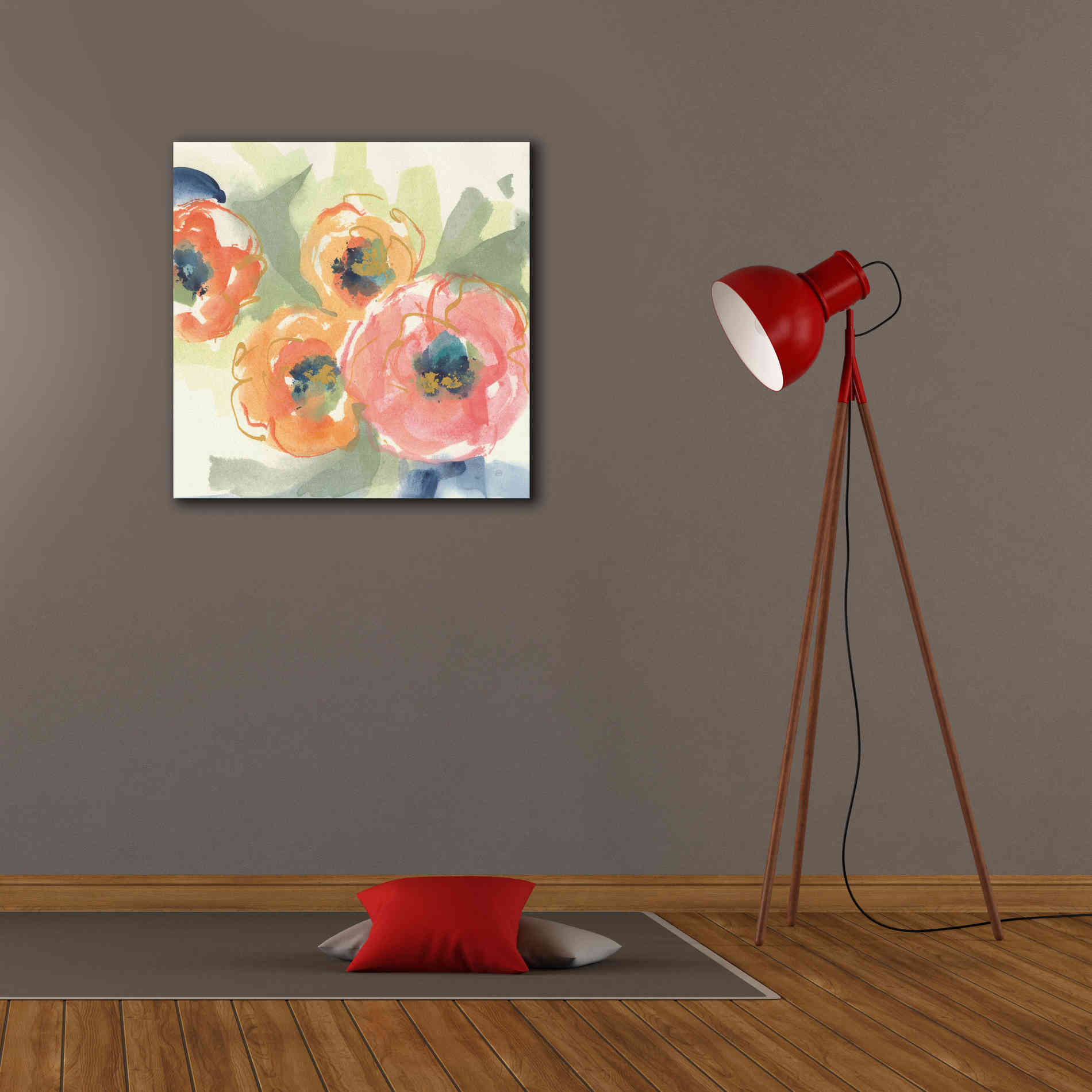 'Buttercup I' by Chris Paschke, Giclee Canvas Wall Art,26 x 26