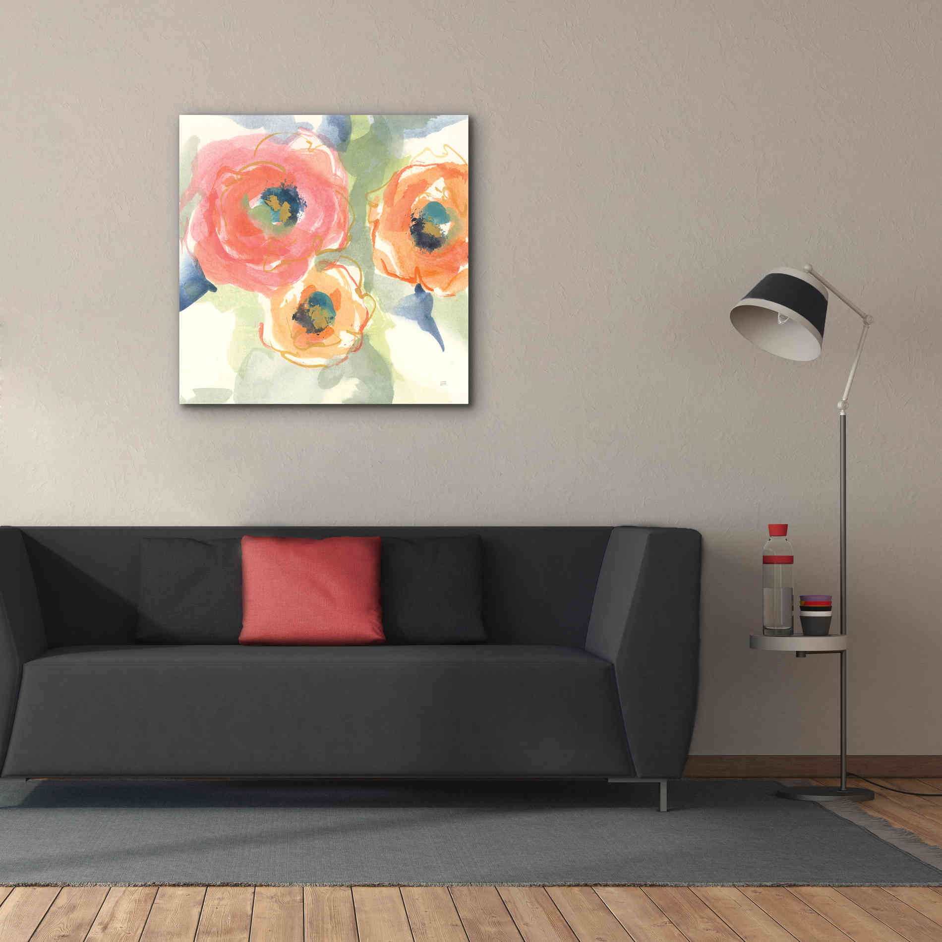 'Buttercup II' by Chris Paschke, Giclee Canvas Wall Art,37 x 37