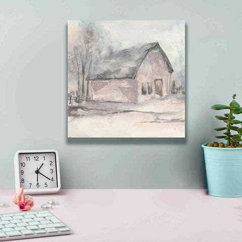 Image of 'Barn I' by Chris Paschke, Giclee Canvas Wall Art,12 x 12