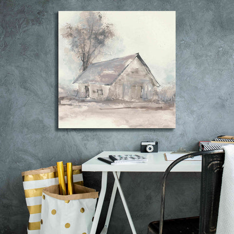 Image of 'Barn III' by Chris Paschke, Giclee Canvas Wall Art,26 x 26