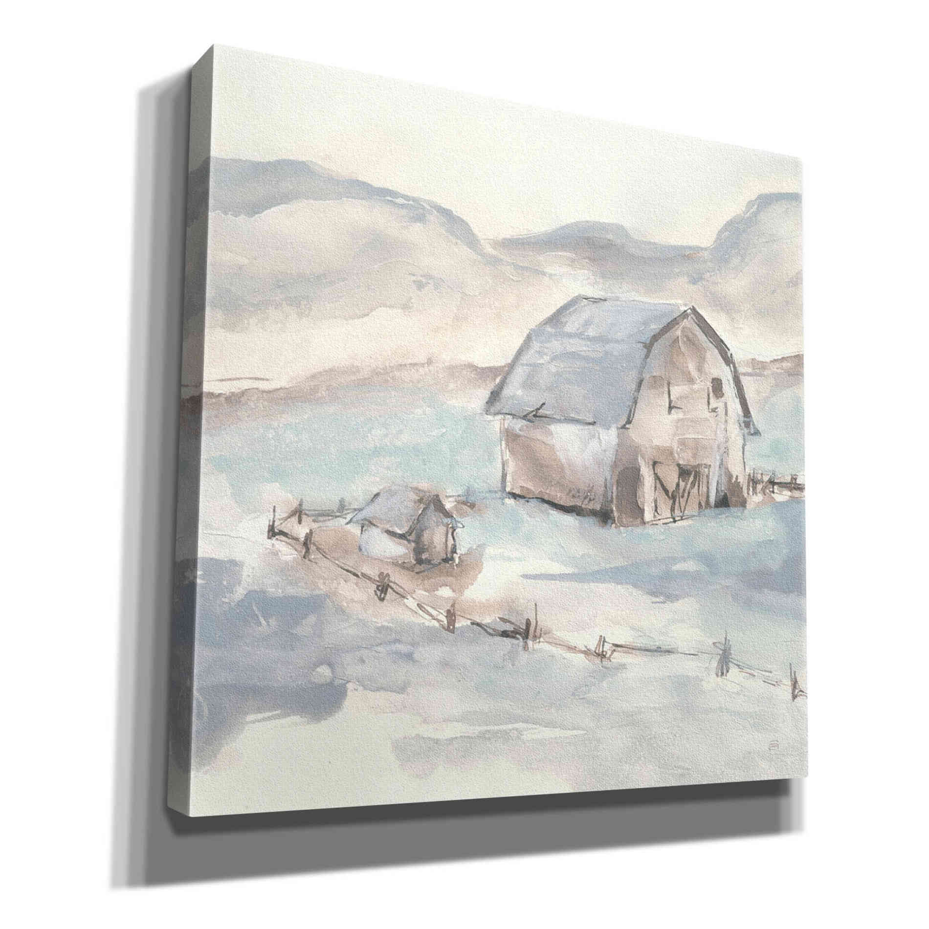 'Barn IV' by Chris Paschke, Giclee Canvas Wall Art