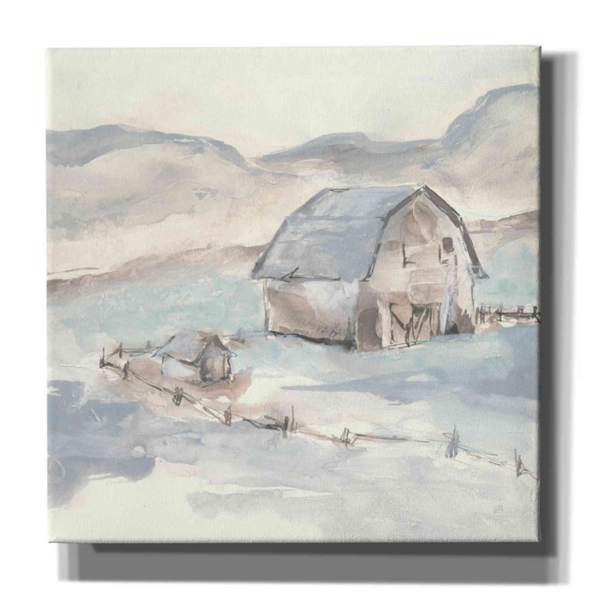 'Barn IV' by Chris Paschke, Giclee Canvas Wall Art