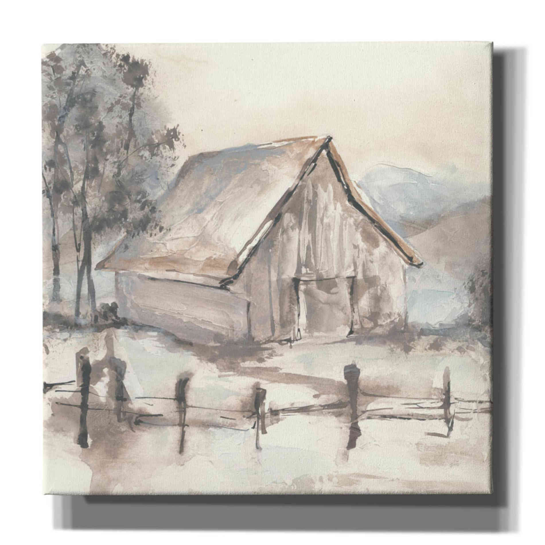 'Barn VII' by Chris Paschke, Giclee Canvas Wall Art