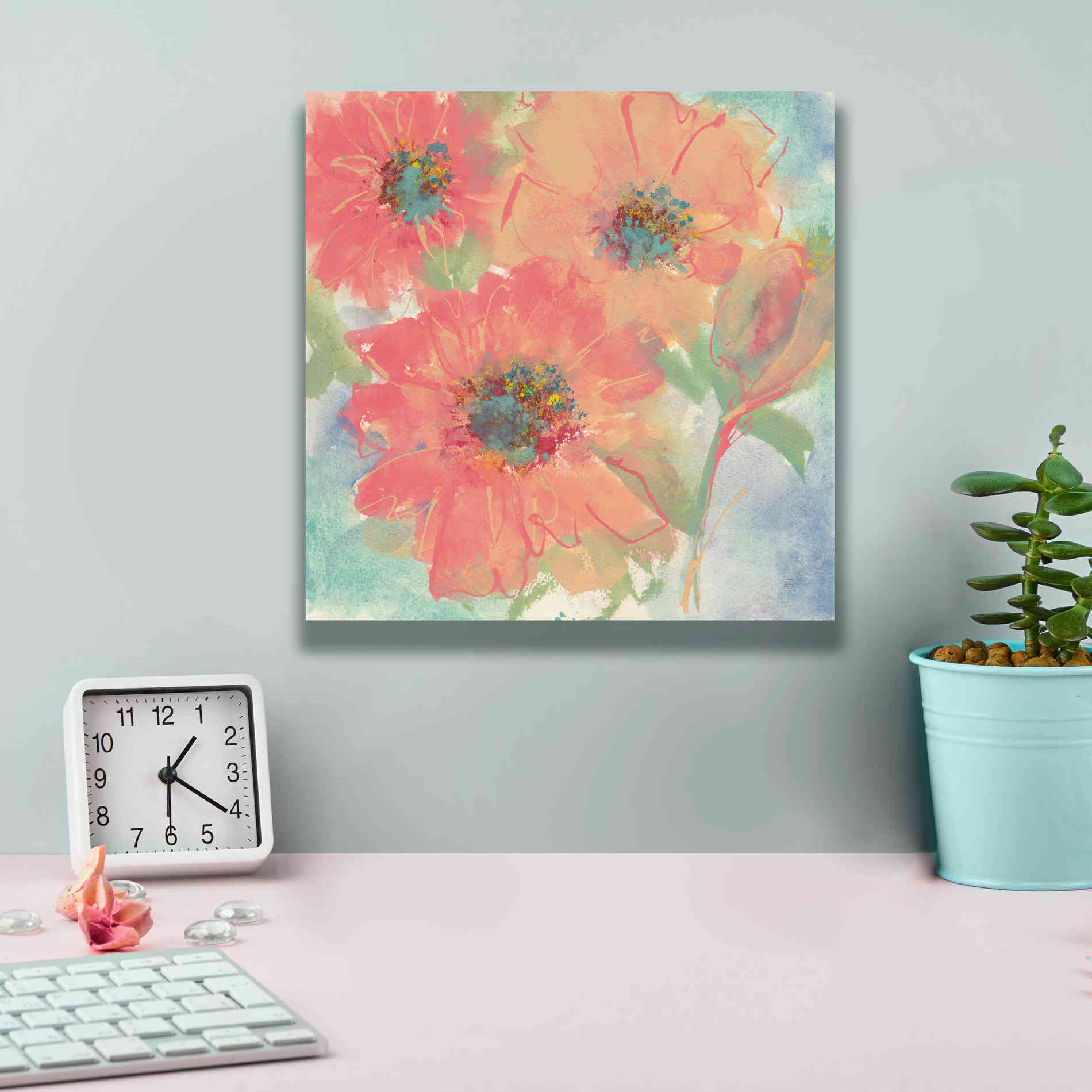 'Copper Kettle I' by Chris Paschke, Giclee Canvas Wall Art,12 x 12