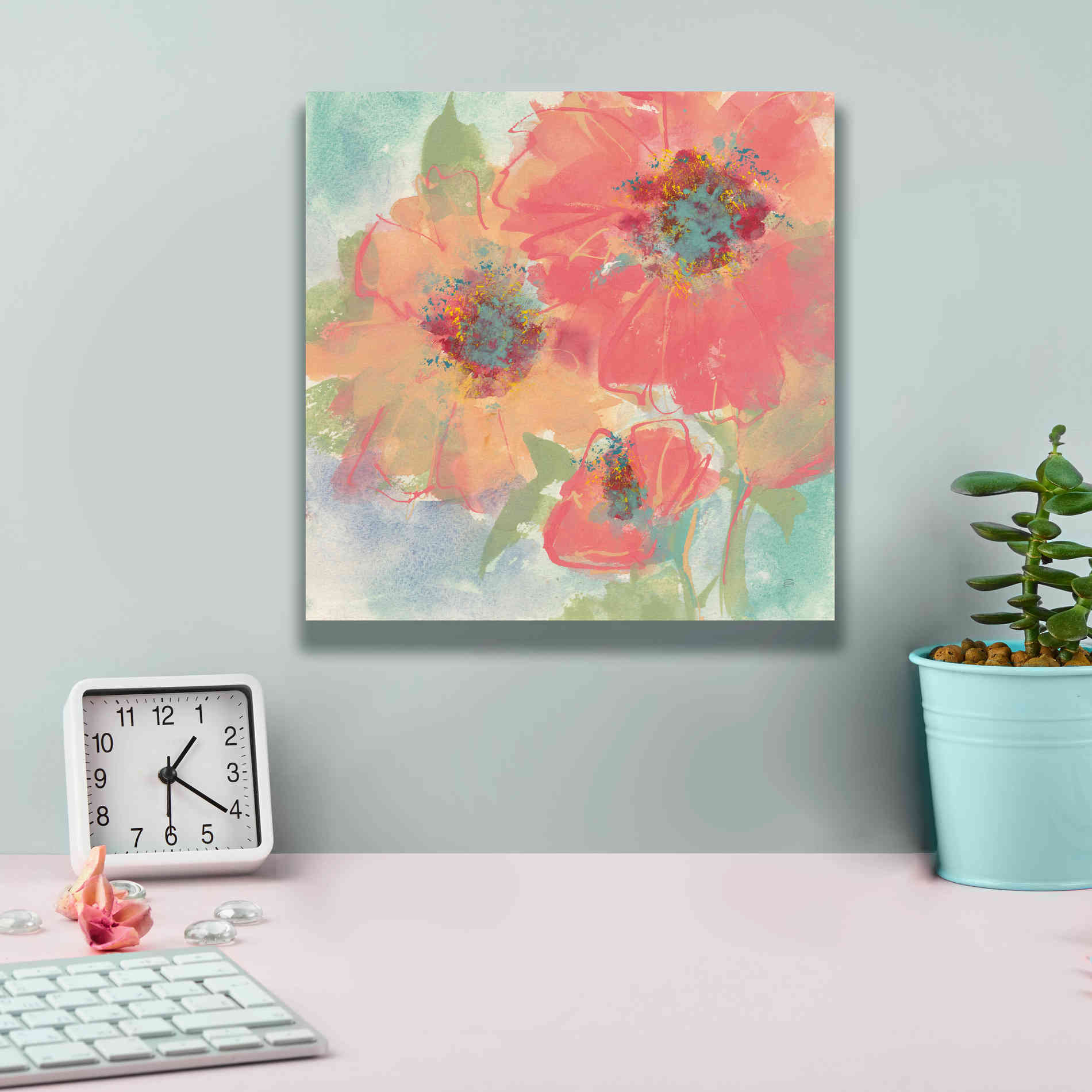 'Copper Kettle II' by Chris Paschke, Giclee Canvas Wall Art,12 x 12