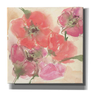 'Coral Blooms I' by Chris Paschke, Giclee Canvas Wall Art