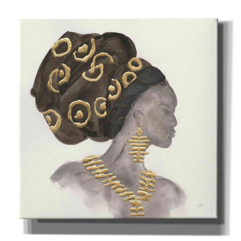 Image of 'Headdress Beauty I' by Chris Paschke, Giclee Canvas Wall Art