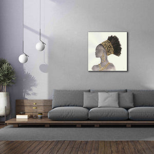 'Headdress Beauty II' by Chris Paschke, Giclee Canvas Wall Art,37 x 37