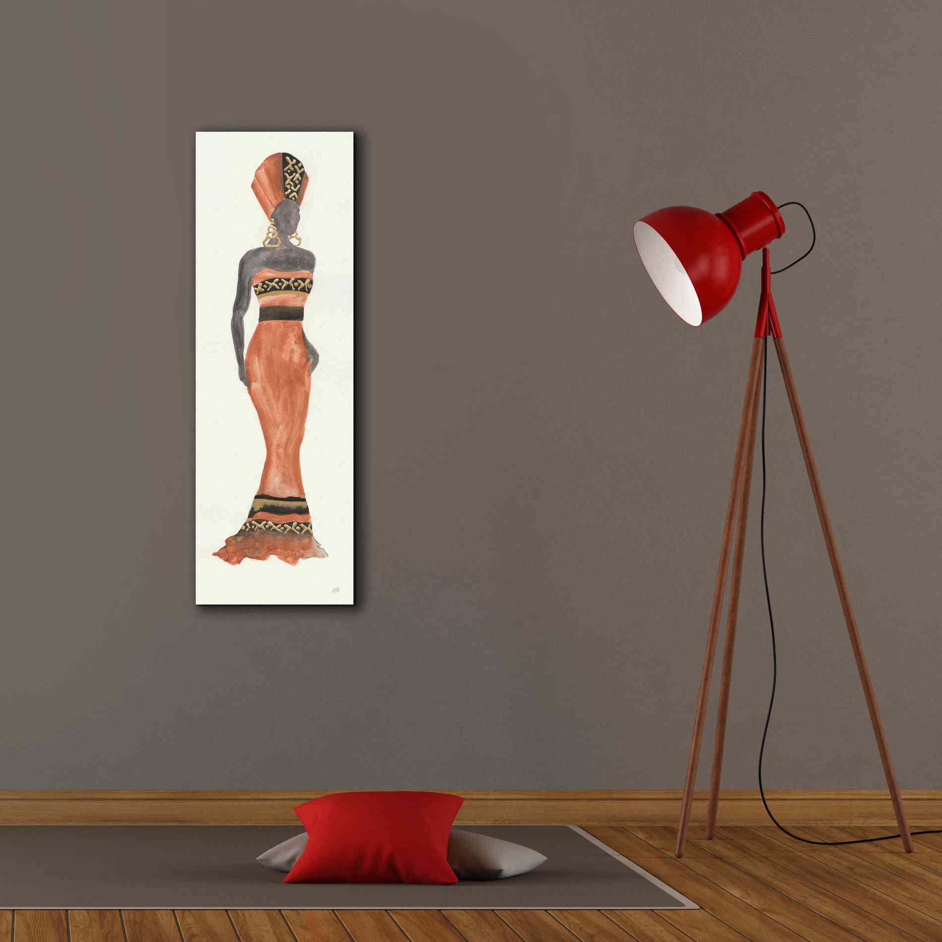 'Global Fashion I' by Chris Paschke, Giclee Canvas Wall Art,12 x 36