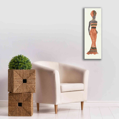 Image of 'Global Fashion I' by Chris Paschke, Giclee Canvas Wall Art,12 x 36